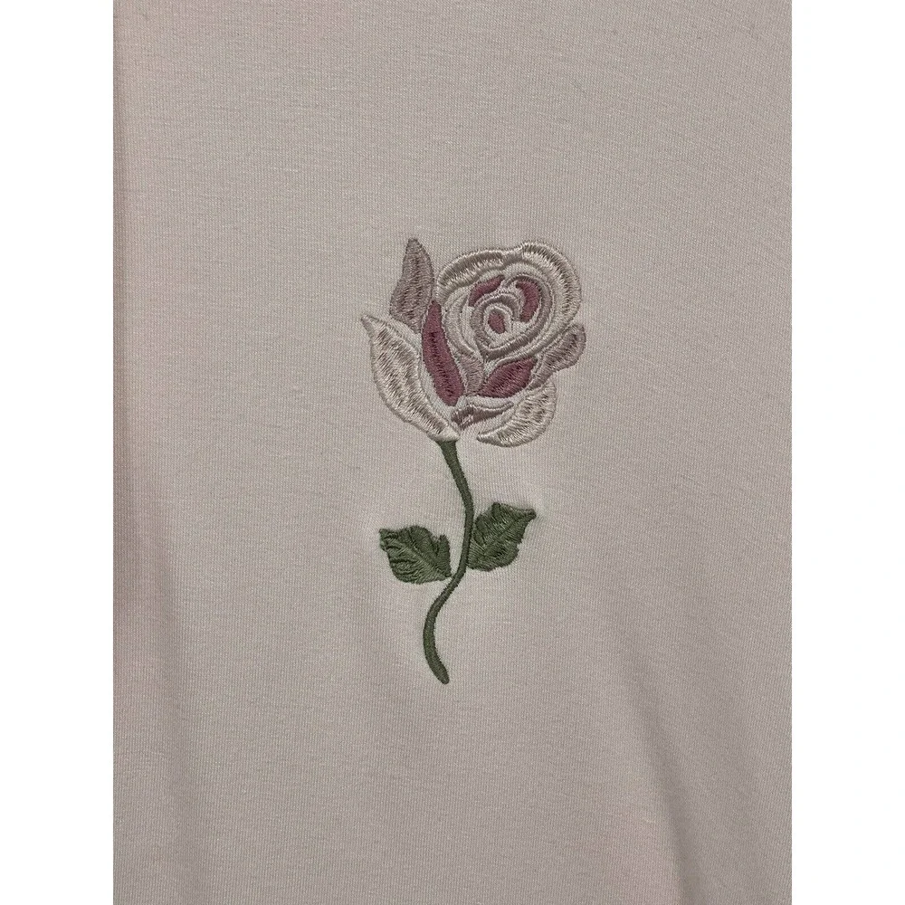 Splendid Gathered Back Hoodie Pajama Top In Ballerina Pink Size M - Picture 4 of 11